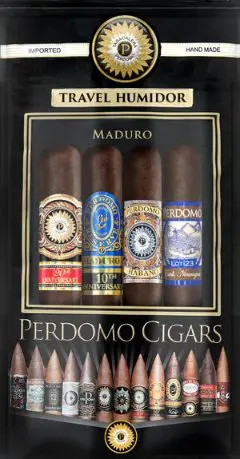 PERDOMO HUMID MADURO EPICURE 4 PACK BAG 6X54 (4) 