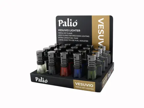 [TEMP0441] PALIO VESUVIO TRIPLE-JET LIGHTER 20PK