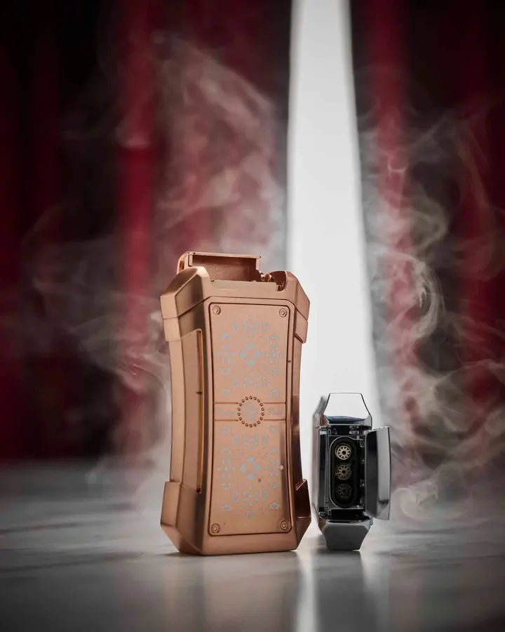 [INTREFX000048] RP GENESIS LIGHTER - BRUSHED COPPER ROCKY PATEL