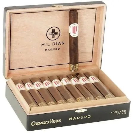 [INTREFX000347] CROWNED HEADS MIL DIAS Maduro Edmundo                 (5 ⅜" x 52) (21)