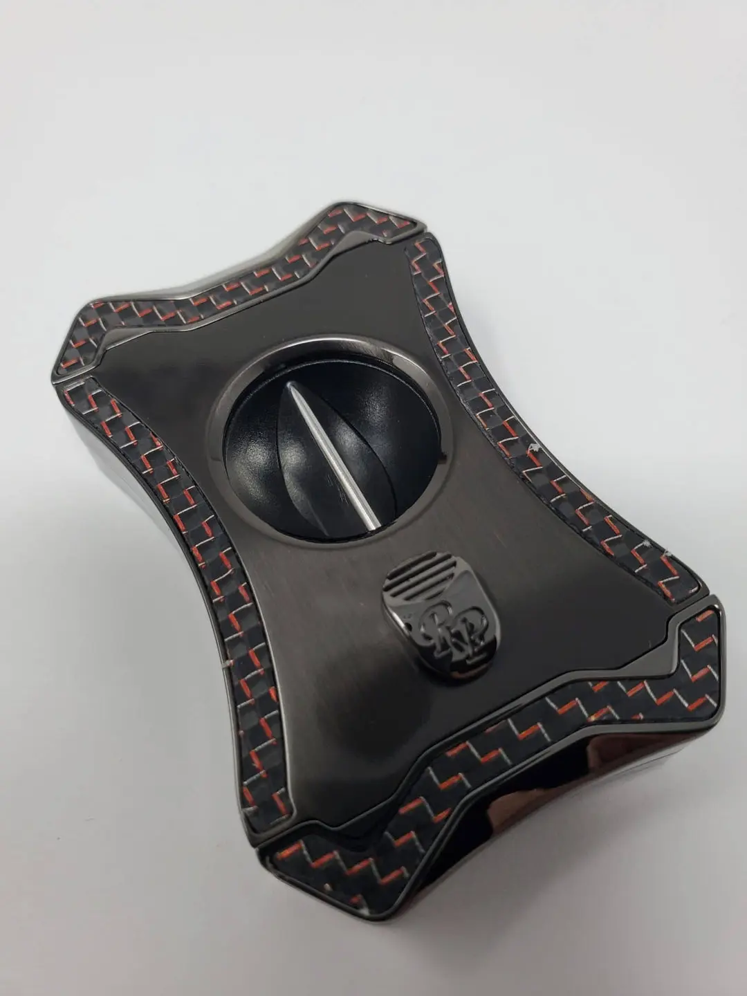 [INTREFX000059] RP VIPER V CUTTER GUN METAL /SILVER CARBON FIBER ROCKY PATEL