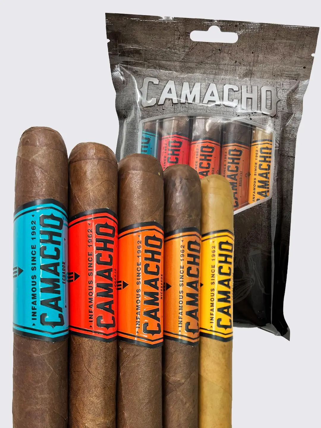 CAMACHO BOLD FIVE FRESH PACKS (25)