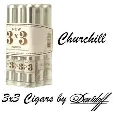 [TEMP0072] DAVIDOFF 3X3 TUBO CHURCHILL 9CT
