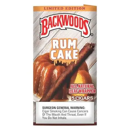 [TEMP0176] BACKWOODS CIGAR 5/8 PACK RUM CAKE