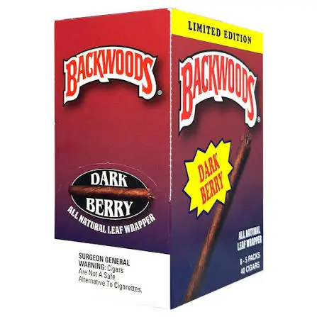[TEMP0172] BACKWOODS CIGAR 5/8 DARK BERRY PACKS