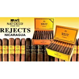 NAT CICCO DOUBLE NICARAGUA REJECTS DOUBLE TORO MADURO (6X60)  40