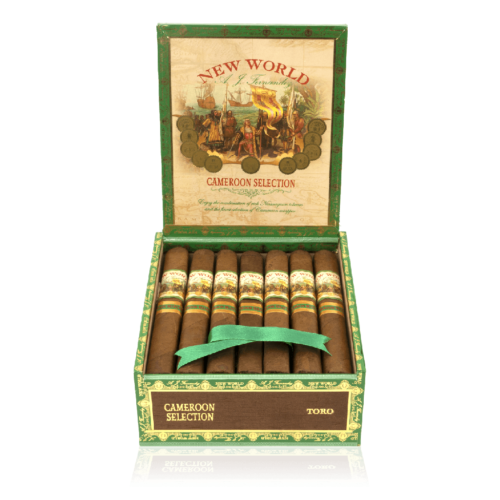 NEW WORLD CAMEROON - TORPEDO (6.5 X 52) BOX 20      AJ FERNANDEZ