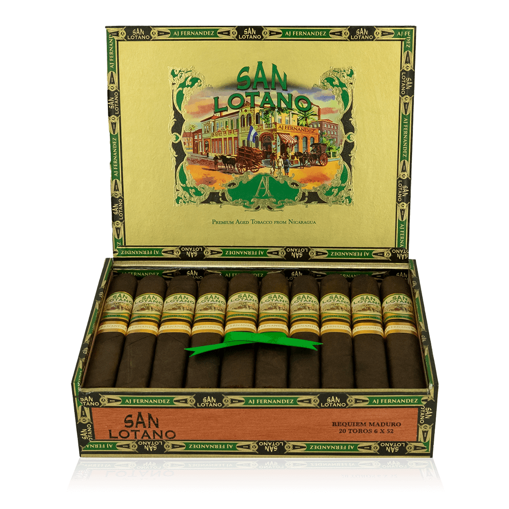 SAN LOTANO MADURO - TORO (6 X 52) BOX 20               AJ FERNANDEZ