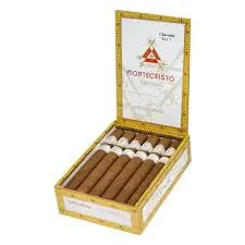 MONTECRISTO WHITE CHURCHILL BOX OF 10 (7X54) 