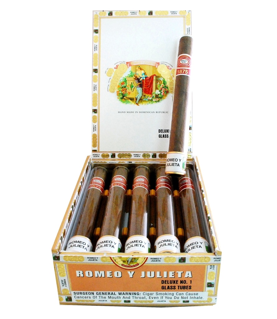 ROMEO Y JULIETA 1875 DELUXE #2 EN TUBO (6X50) 10
