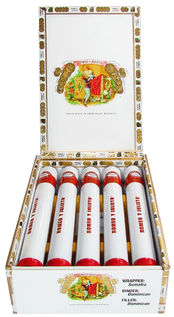 ROMEO Y JULIETA 1875 ROMEOS COURT EN TUBO(5.5X44) 10