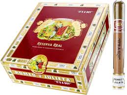 ROMEO Y JULIETA RESERVA REAL ITS A BOY (5 ½"X44) 10