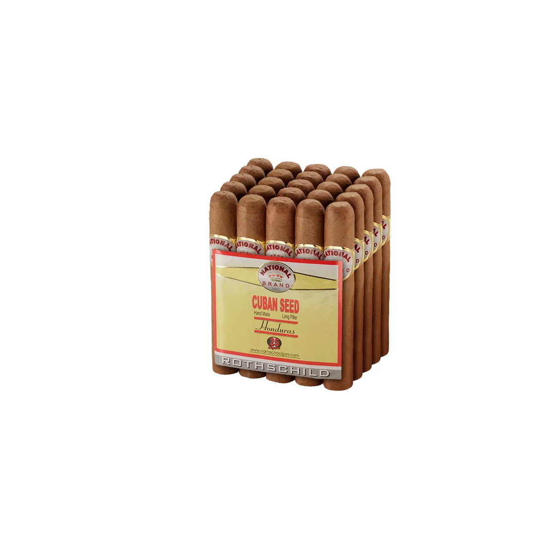 [INTREF008990] NATIONAL BRAND CUBAN SEED CONNECTICUT ROTHSCHILD (5X50) 25 DAVIDOFF