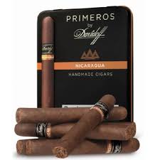 DAVIDOFF PRIMEROS NICARAGUA  4.125X34                                          5 TINS OF 6 CIGARS - (30)
