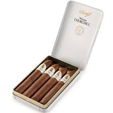 DAVIDOFF WINSTON CHURCHILL PETIT BELICOSO (4.5X46)TINS