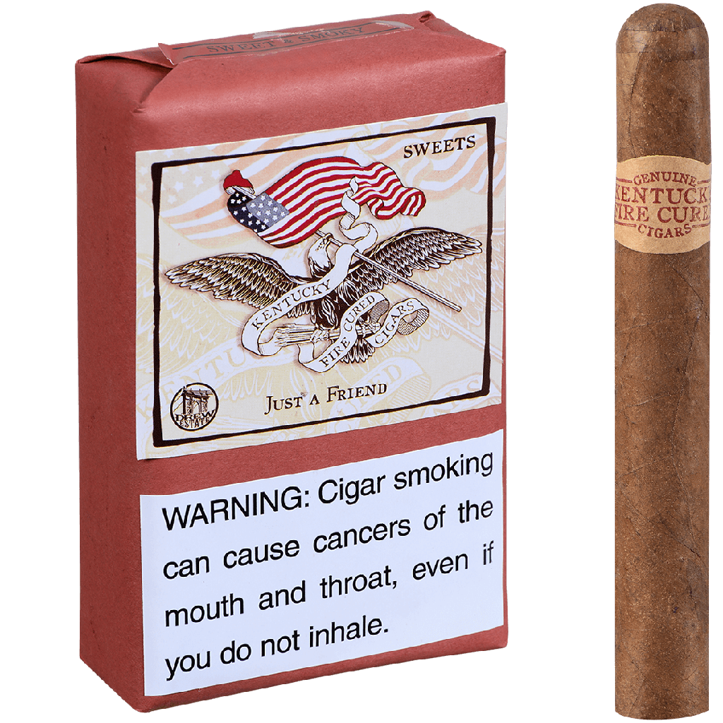 KENTUCKY FIRE CURED SWEETS JUST A FRIEND PACK  (10) DREW ESTATE
