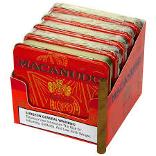 MACANUDO INSPIRADO ORANGE MINIS TINS 3X20 5/20'S (100)