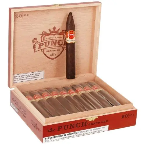 PUNCH GRAND CRU NO.II MADURO 6 1/8 X 54 (20)