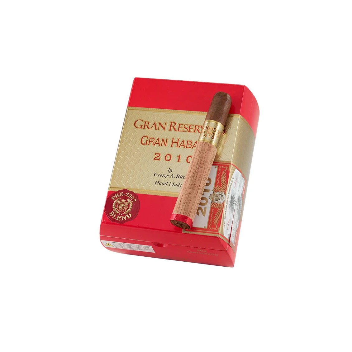 GRAN HABANO GRAN RESERVA #5 2010                    GRAN ROBUSTO   6 X 54 -(20)  