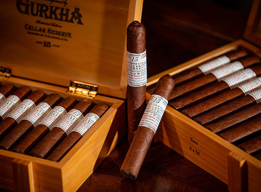 [INTREF004502] GURKHA CELLAR RESERVE 15YR KRAKEN XO 6X60 (20)