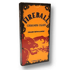 [INTREF011780] FIREBALL CINNAMON CORONA CIGARS (6.25" x 44) 5X5 PK (25)