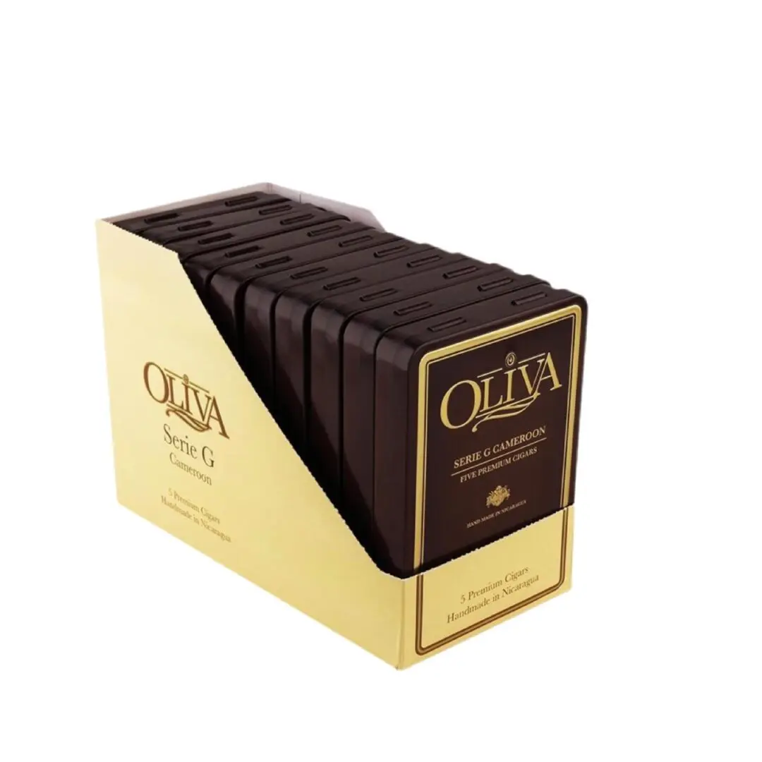 OLIVA SERIE G NATURAL CIGARILLOS 4x38 TINS          (10-5 PACKS) (50)