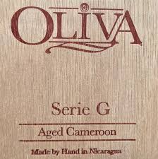 OLIVA SERIE G  NATURAL DOUBLE ROBUSTO 5X54  (25)