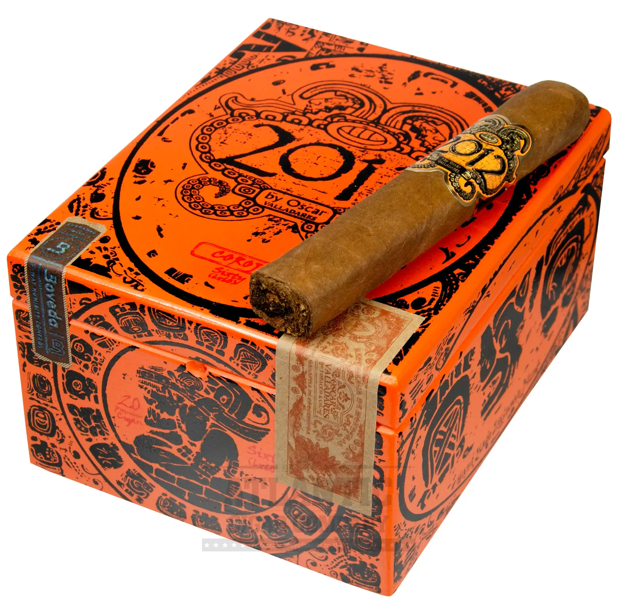 OSCAR VALLADARES 2012 COROJO TORO 6X52 (20) ORANGE BOX