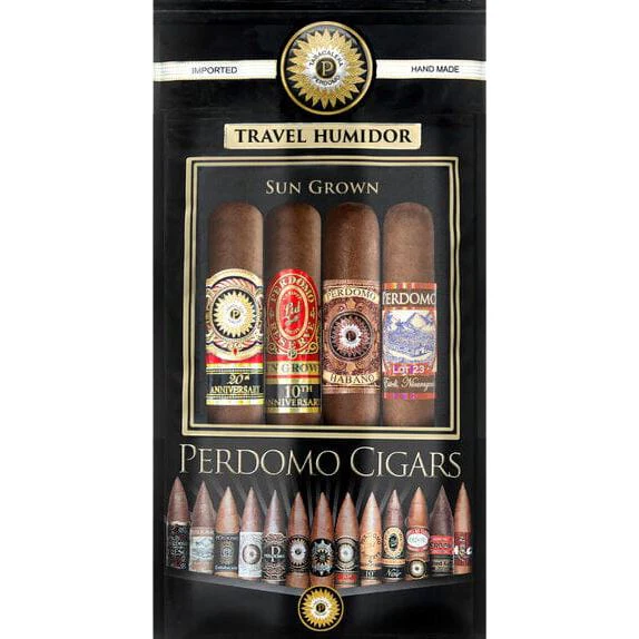 PERDOMO HUMID 4 PACK BAGS ASS SUN  GROWN 6X54(4)