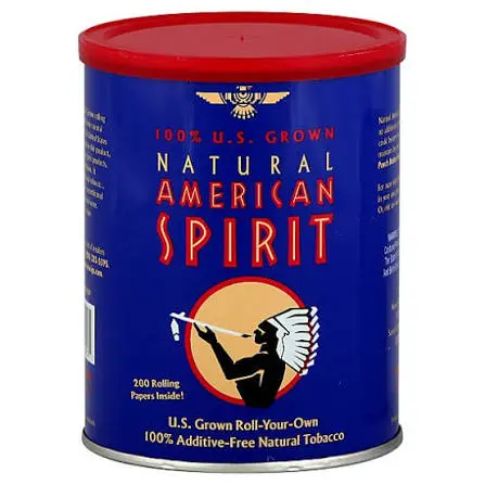 [TEMP0169] AMERICAN SPIRIT CAN US GROWN DARK BLUE 5.29OZ