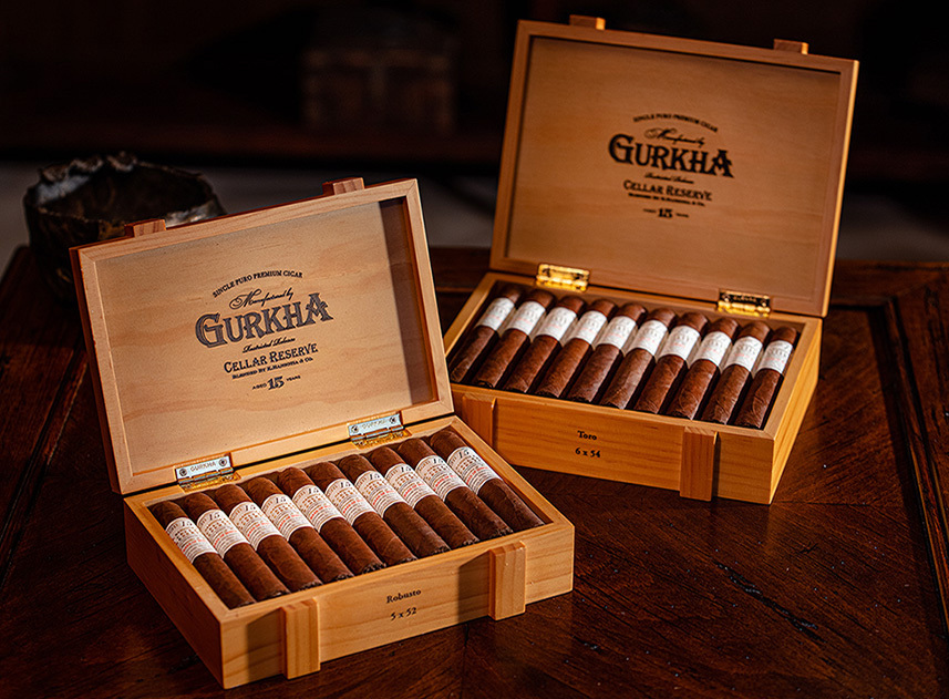 [TEMP0276] GURKHA CELLAR RESERVE 18 YEAR EDITION PRISONER CHURCHILL 7X54   (20) 