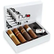 NUB VARIETY SAMPLER 4CT + LIGHTERS OLIVA
